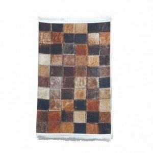 1 x 1.5m Mosaic Design Carpet Multicoloured