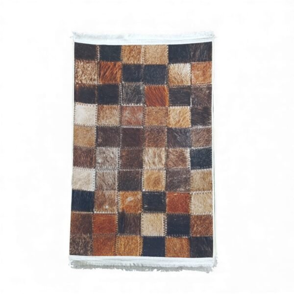 1 x 1.5m Mosaic Design Carpet Multicoloured