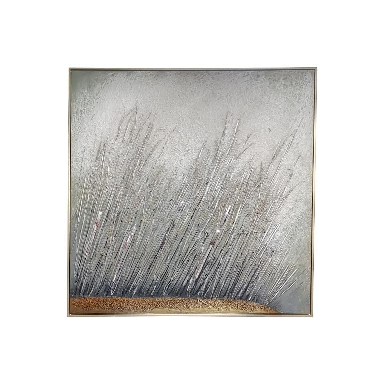 100 x 100cm Tall Grass Design Frame Multicoloured