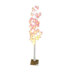 1.2m LED Tree with Flowers Pink & White