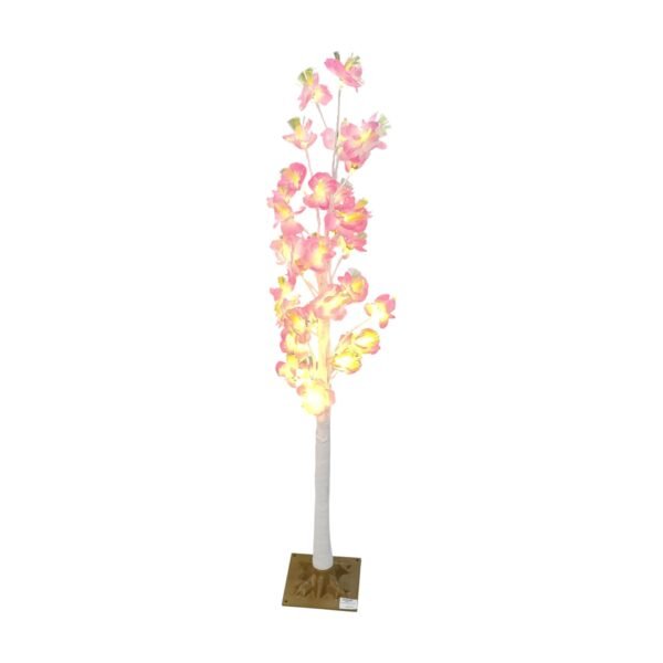 1.2m LED Tree with Flowers Pink & White