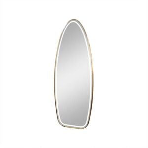 70 x 180cm LED Mirror Gold