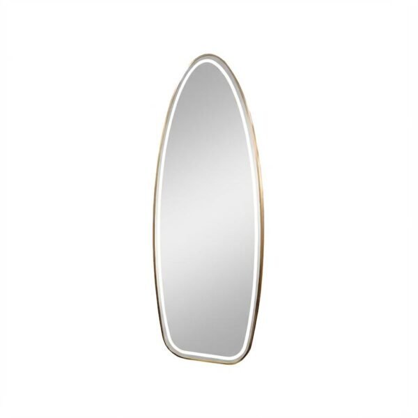 70 x 180cm LED Mirror Gold