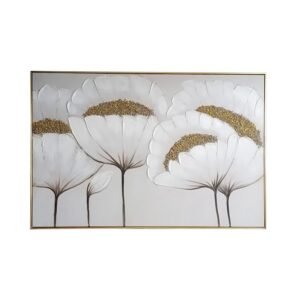 80 x 120cm Flower Design Frame Multicoloured