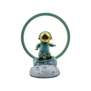 Astronaut Space Themed LED Night Light Blue