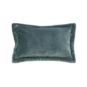 Atmosphera Flannel Cushion Blue