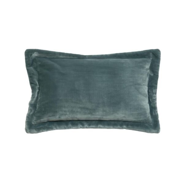 Atmosphera Flannel Cushion Blue
