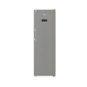Beko 365L Beyond 60cm Upright Fridge Pearl Steel