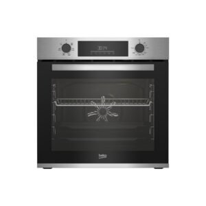 Beko Built In Electric Oven Metallic