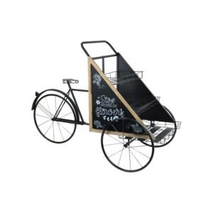 Bicycle Design Flower Planter Black