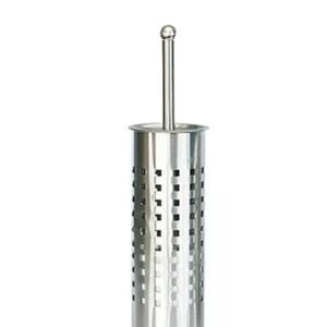 CH Toilet Brush with Holes on Body- Silver