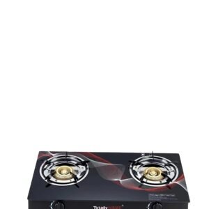 CTH Gas Stove 2 Burner - Black
