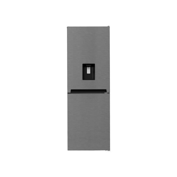 Defy 245L Fridge Freezer with Water Dispenser Metallic
