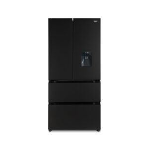 Defy 492L Onyx French Door Fridge Freezer Black