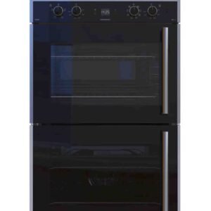Defy 80l Gourmet Multifunction Double Oven - Black