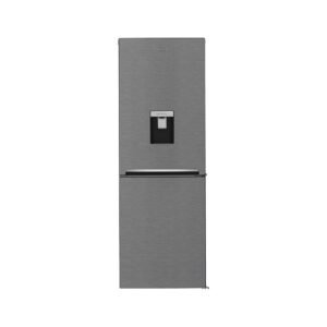 Defy Frost Free Fridge Freezer with Water Dispenser Metallic
