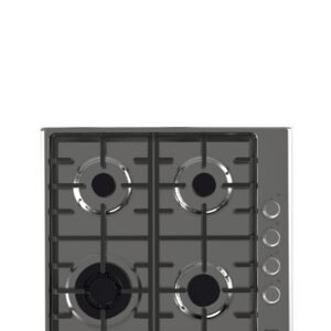 Defy Slimline Gas Hob Side Control - Silver