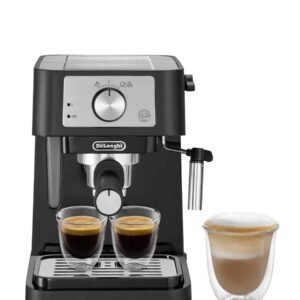 Delonghi Stilosa Manual Pump Espresso Machine - Black