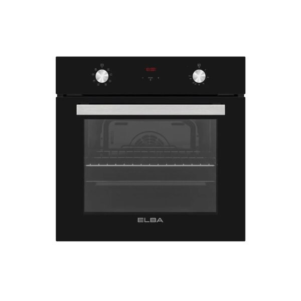 Elba 60cm Multifunction Electric Oven Black