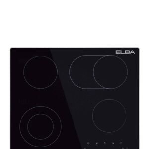 Elba Classic 60cm 4 Zone Ceran Hob - Black