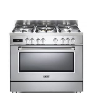 Elba Excellence 90cm 5 Burner Gas Cooker With Electric Oven - Silver