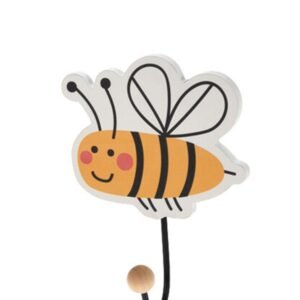 Elemental Decor Bee Coat Rack - Yellow