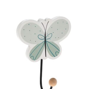 Elemental Decor Butterfly Coat Rack - Blue