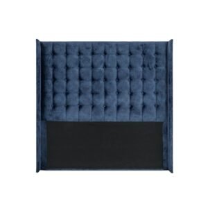 Exotic Designs Celeste Double/Queen Size Headboard Blue