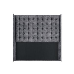 Exotic Designs Celeste Double/Queen Size Headboard Grey