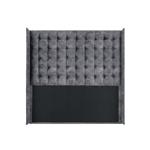 Exotic Designs Celeste Double/Queen Size Headboard Grey