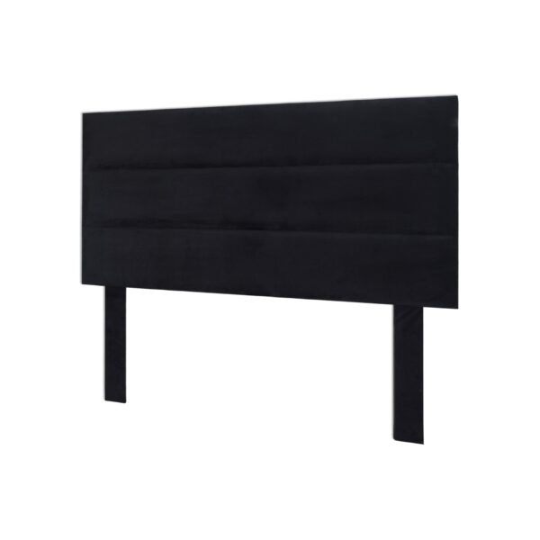 Exotic Designs Florence 3 Bump Headboard Black