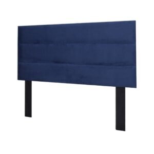 Exotic Designs Florence 3 Bump Headboard Blue