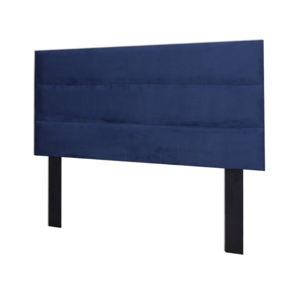 Exotic Designs Florence 3 Bump Headboard Blue