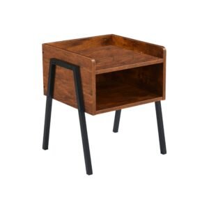Exotic Designs Modern Night Stand Oak