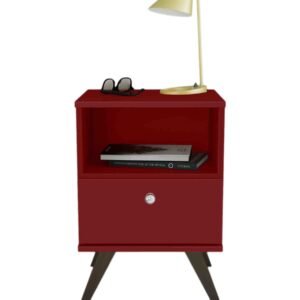 Exotic Designs Nightstand - Red