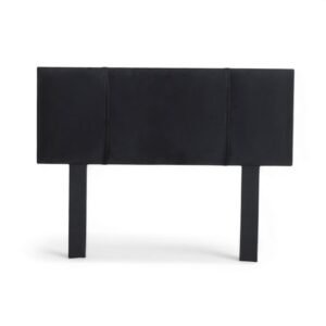 Exotic Designs Vanessa Queen Headboard Black