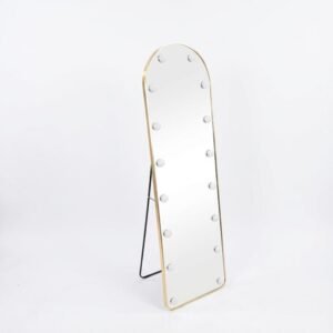 Free Standing LED Mirror Gold