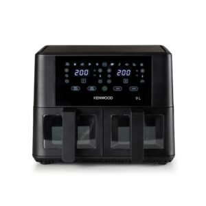 Kenwood 9L Dual Air Fryer with Viewing Window Black