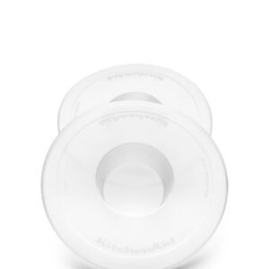 KitchenAid Artisan Stand Mixer Bowl Plastic Lids 2 Piece - Clear