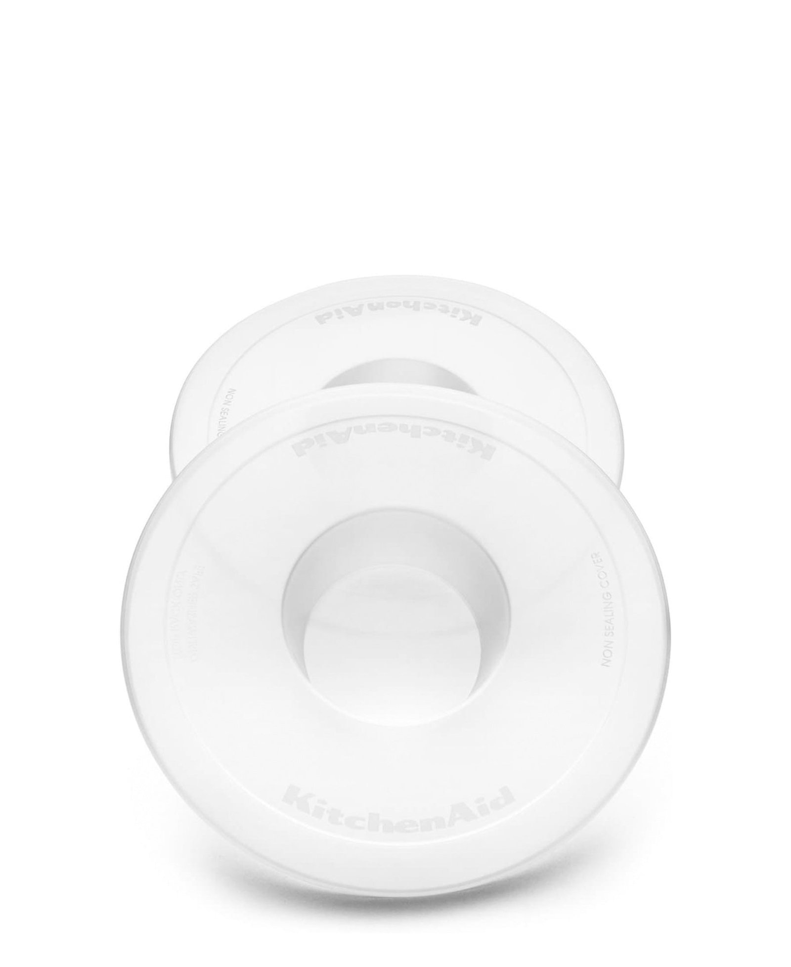 KitchenAid Artisan Stand Mixer Bowl Plastic Lids 2 Piece - Clear