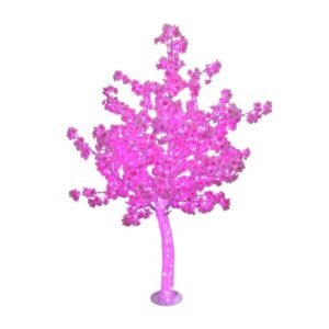 Large 1.8m LED Tree with Petals Pink
