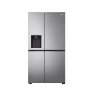 LG 611Lt Platinum Door in Door Side by Side Refrigerator Silver
