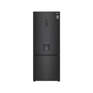 LG Inverter Linear Compressor Combi Fridge Freezer Black