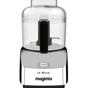 Magimix 800ML Le Micro Compact Food Processor - Chrome