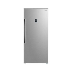 Midea 595Lt Upright Fridge Metallic