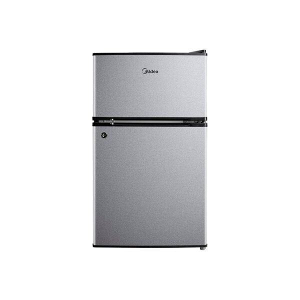 Midea 87Lt Double Door Bar Fridge Silver