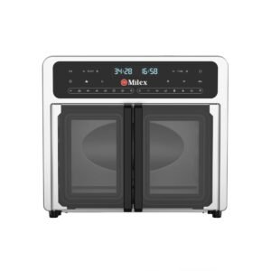 Milex 24Lt Deluxe Rotisserie Airfryer Black & Silver