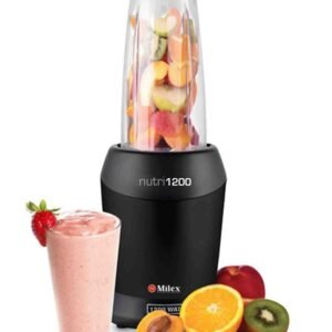 Milex Nutri1200 8-In-1 Nutritional Blender - Black