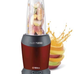 Milex Nutri1200 8-In-1 Nutritional Blender - Red