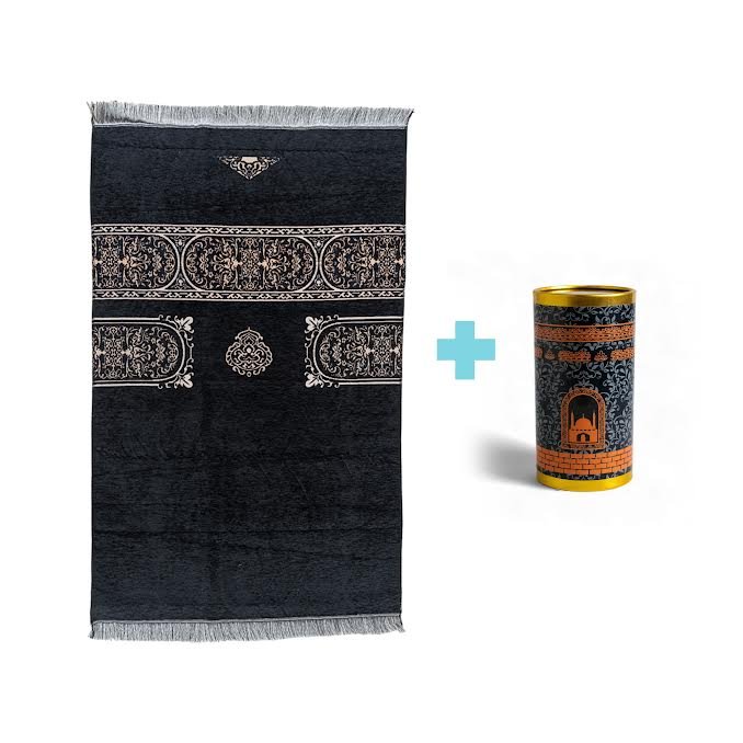 Musallah with Travel Container Black